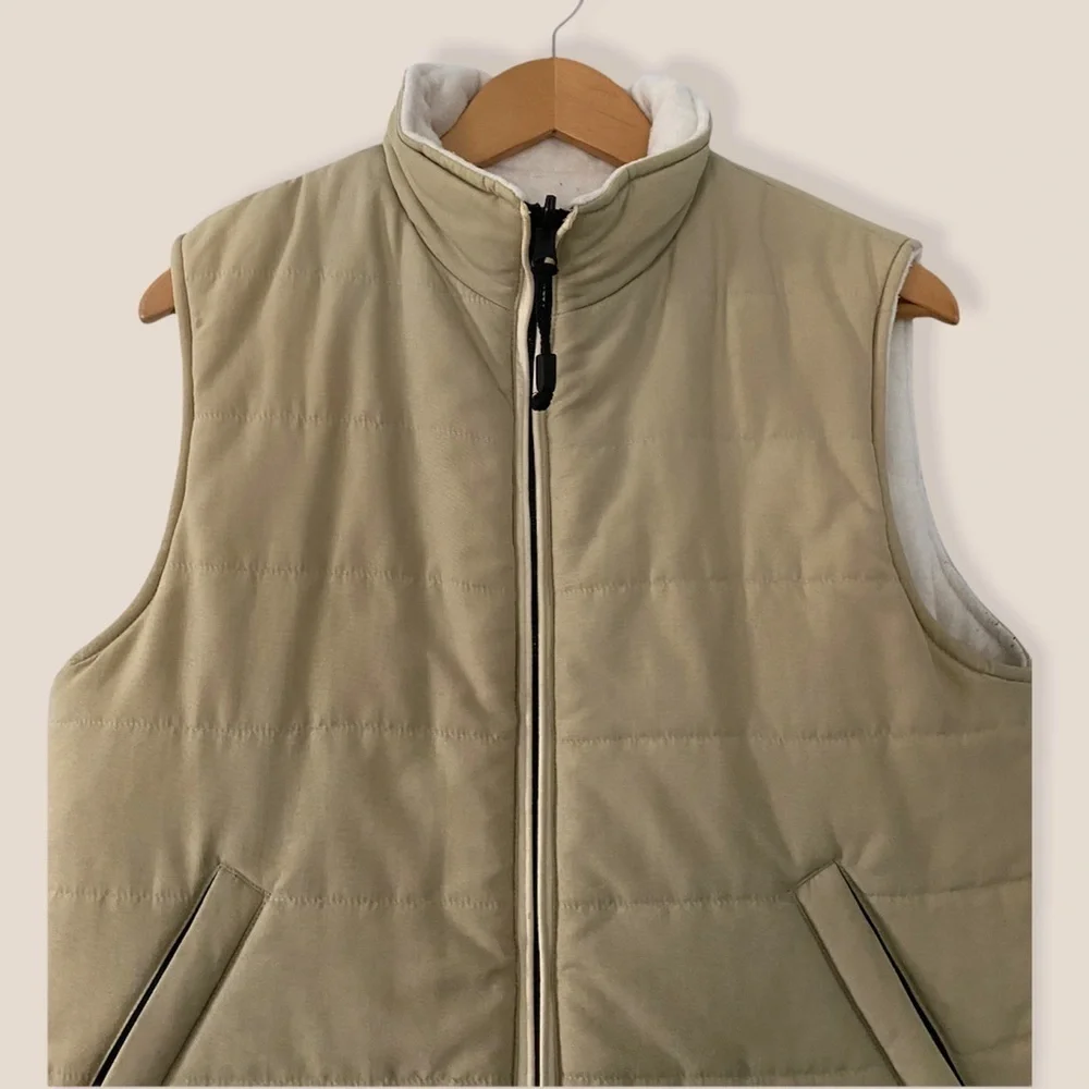 POWDER Room Cream Sleeveless Vest - Picture 2 of 11